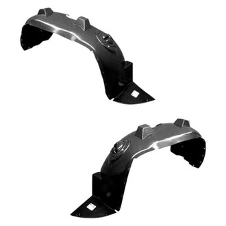 Sherman® - Front Driver and Passenger Side Fender Liner Set (Value Line)