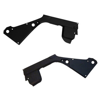 Sherman® - Front Driver and Passenger Side Fender Brace Set (CAPA Certified)