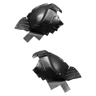 Sherman® - Front Driver and Passenger Side Fender Liner Front Section Set (CAPA Certified)