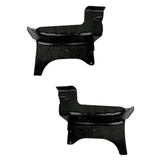 Sherman® - Driver and Passenger Side Headlight Support Set (CAPA Certified)