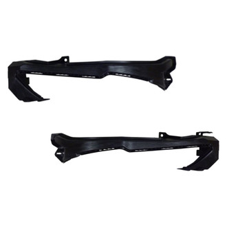 Sherman® - Front Upper Outer Driver and Passenger Side Bumper Cover Bracket Set (CAPA Certified)