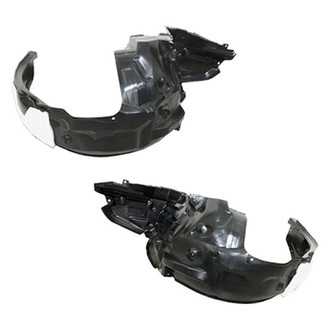 Sherman® - Front Driver and Passenger Side Fender Liner Set (CAPA Certified)
