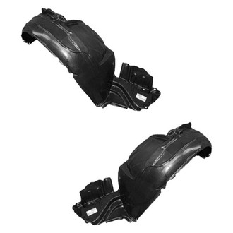 Sherman® - Front Driver and Passenger Side Fender Liner Set (Value Line)