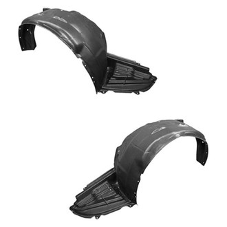 Sherman® - Front Driver and Passenger Side Fender Liner Set (Value Line)
