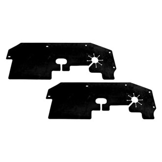 Sherman® - Front Driver and Passenger Side Fender Splash Shield Set (Value Line)