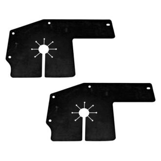 Sherman® - Front Driver and Passenger Side Fender Splash Shield Set (Value Line)