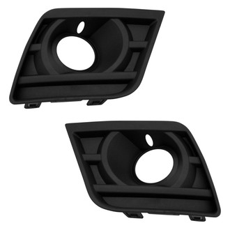 Sherman® - Front Driver and Passenger Side Fog Light Bezel Set (Value Line)