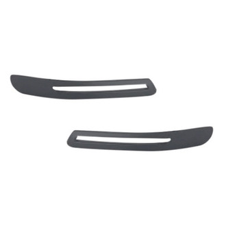 Sherman® - Front Driver and Passenger Side Bumper Cover Molding Set (Value Line)
