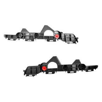 Sherman® - Rear Outer Driver and Passenger Side Bumper Cover Support Set (CAPA Certified)
