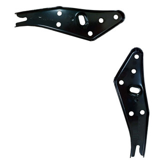 Sherman® - Rear Inner Driver and Passenger Side Bumper Bracket Set (CAPA Certified)