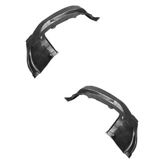 Sherman® - Front Driver and Passenger Side Fender Liner Rear Section Set (Value Line)