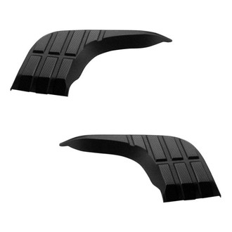 Sherman® - Rear Outer Driver and Passenger Side Bumper Step Pad Set (CAPA Certified)