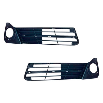 Sherman® - Front Driver and Passenger Side Fog Light Bezel Set (CAPA Certified)