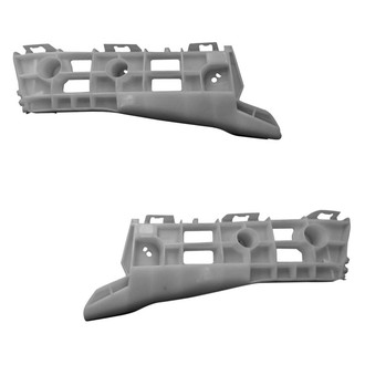 Sherman® - Front Outer Driver and Passenger Side Bumper Cover Retainer Bracket Set (CAPA Certified)