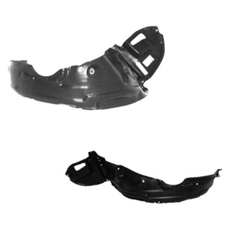 Sherman® - Front Driver and Passenger Side Fender Liner Set (Value Line)