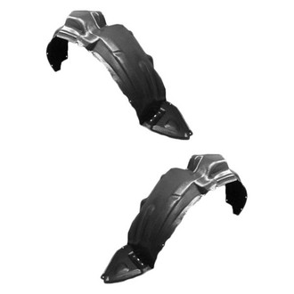 Sherman® - Front Driver and Passenger Side Fender Liner Set (Value Line)