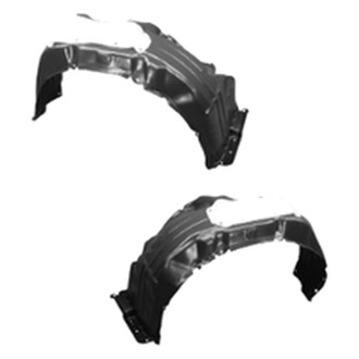 Sherman® - Front Driver and Passenger Side Fender Liner Set (Value Line)