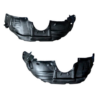 Sherman® - Front Driver and Passenger Side Fender Liner Set (Value Line)