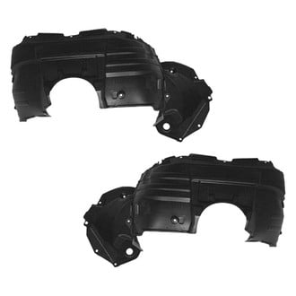 Sherman® - Front Driver and Passenger Side Fender Liner Set (Value Line)