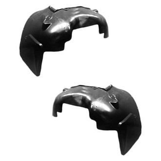 Sherman® - Front Driver and Passenger Side Fender Liner Set (Value Line)