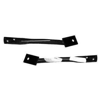 Sherman® - Front Driver and Passenger Side Bumper Impact Bar Brace Set (Value Line)