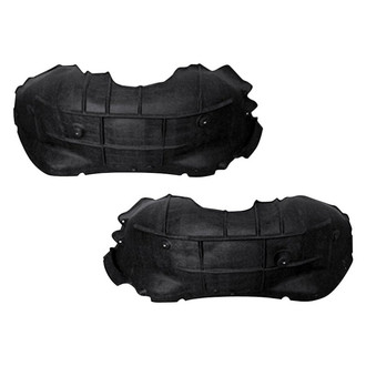 Sherman® - Front Driver and Passenger Side Fender Liner Set (CAPA Certified)