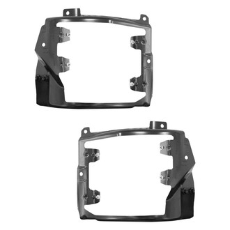 Sherman® - Front Outer Driver and Passenger Side Bumper Support Bracket Set (CAPA Certified)