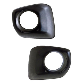 Sherman® - Front Driver and Passenger Side Fog Light Bezel Set (Value Line)