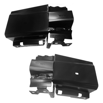 Sherman® - Front Outer Driver and Passenger Side Bumper Bracket Set (CAPA Certified)