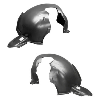 Sherman® - Front Driver and Passenger Side Fender Liner Front Section Set (CAPA Certified)