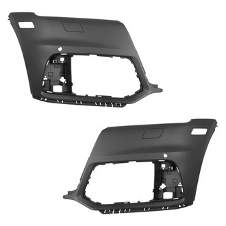 Sherman® - Front Driver and Passenger Side Fog Light Cover Set (CAPA Certified)