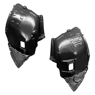 Sherman® - Front Forward Driver and Passenger Side Fender Liner Set (CAPA Certified)