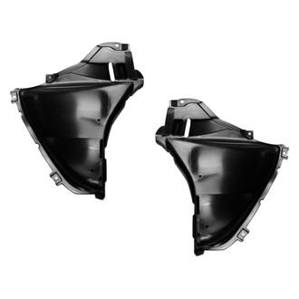 Sherman® - Front Driver and Passenger Side Fender Splash Shield Set (CAPA Certified)