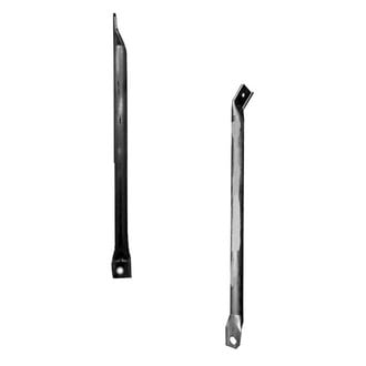 Sherman® - Front Driver and Passenger Side Radiator Support Brace Set (CAPA Certified)