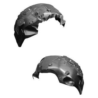 Sherman® - Front Driver and Passenger Side Fender Liner Set (CAPA Certified)