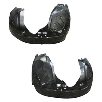 Sherman® - Front Driver and Passenger Side Fender Liner Set (CAPA Certified)