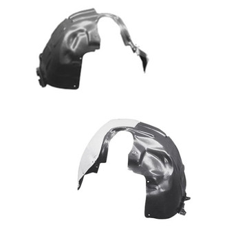 Sherman® - Front Driver and Passenger Side Fender Liner Set (CAPA Certified)