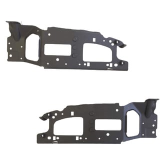 Sherman® - Rear Driver and Passenger Side Bumper Bracket Set (CAPA Certified)