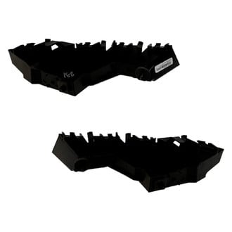 Sherman® - Rear Driver and Passenger Side Bumper Support Bracket Set (CAPA Certified)