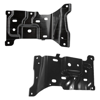 Sherman® - Front Driver and Passenger Side Bumper Mounting Plate Set (Value Line)