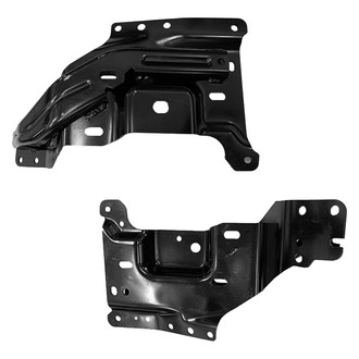 Sherman® - Front Driver and Passenger Side Bumper Mounting Plate Set (Value Line)