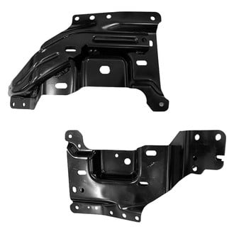 Sherman® - Front Driver and Passenger Side Bumper Mounting Plate Set (CAPA Certified)