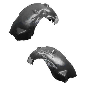 Sherman® - Front Driver and Passenger Side Fender Liner Set (Value Line)