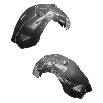 Sherman® - Front Driver and Passenger Side Fender Liner Set (Value Line)
