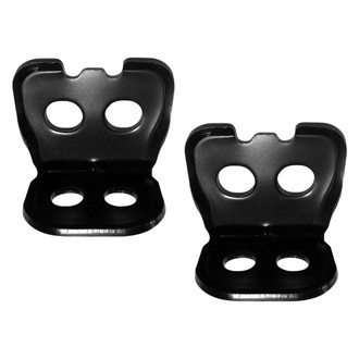 Sherman® - Rear Inner Driver and Passenger Side Bumper Support Bracket Set (Value Line)