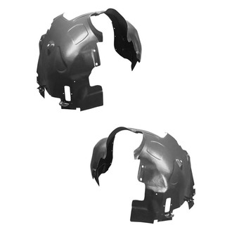 Sherman® - Front Driver and Passenger Side Fender Liner Set (Value Line)