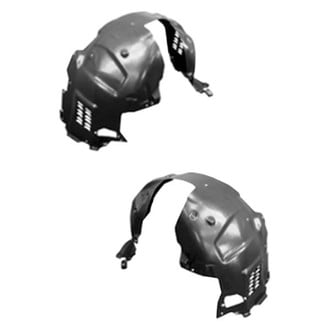 Sherman® - Front Driver and Passenger Side Fender Liner Set (Value Line)