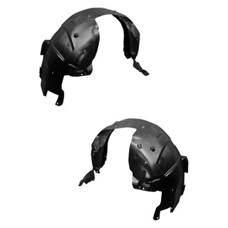Sherman® - Front Driver and Passenger Side Fender Liner Set (Value Line)