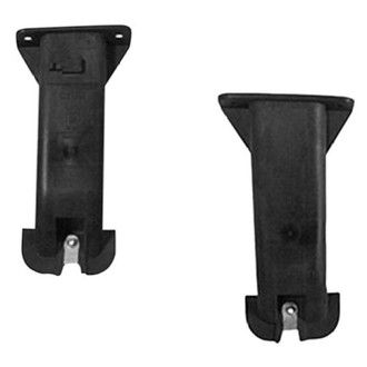 Sherman® - Rear Lower Driver and Passenger Side Bumper Bracket Set (CAPA Certified)