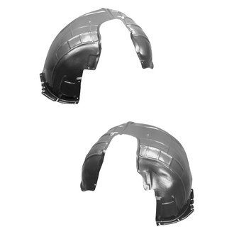 Sherman® - Front Driver and Passenger Side Fender Liner Set (Value Line)